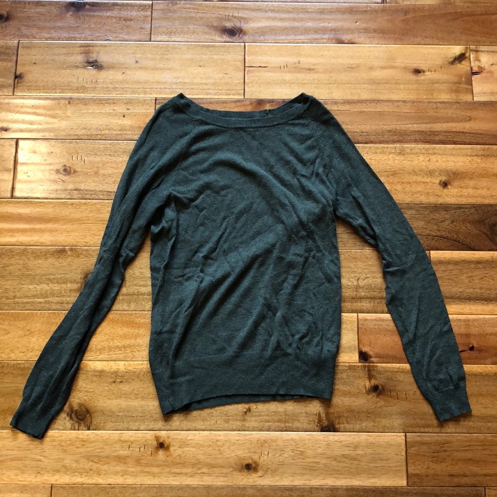 Green sweater